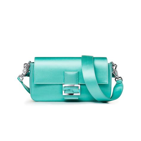 fendi tiffany satin bag|tiffany baguette purse.